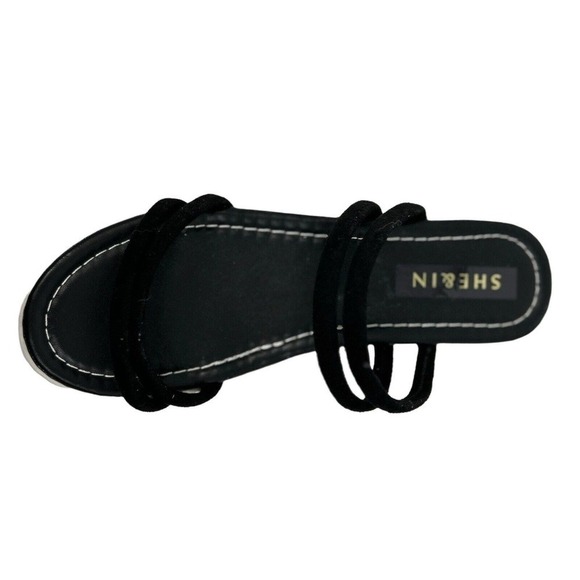 She & In Black Platform Sandals Size 8 (EU 39) - Picture 7 of 14